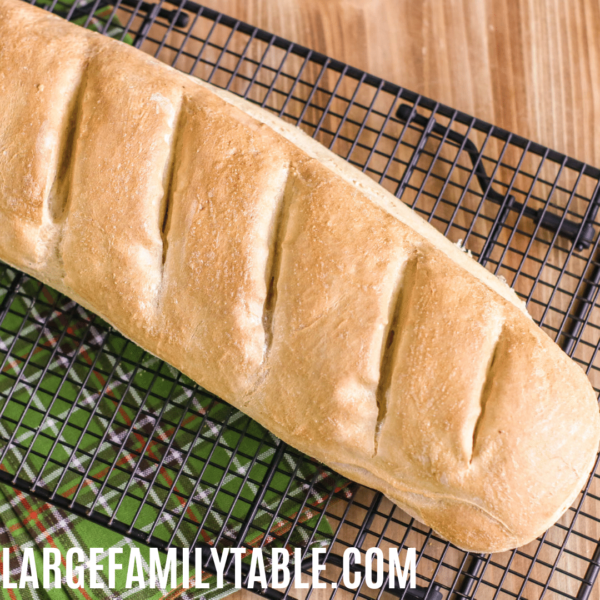 Stand Mixer French Bread Recipe Large Family Table