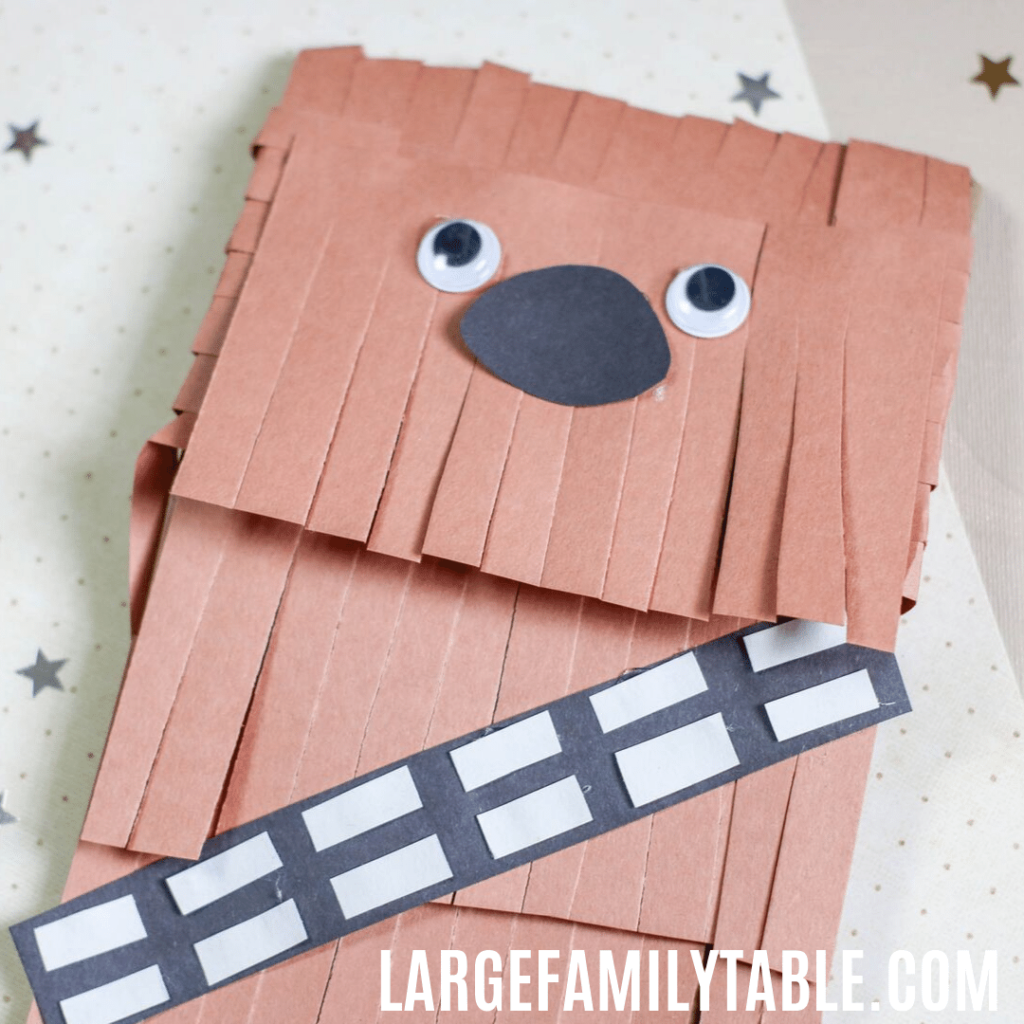 wookie-paper-bag-puppet-craft-largefamilytable-com