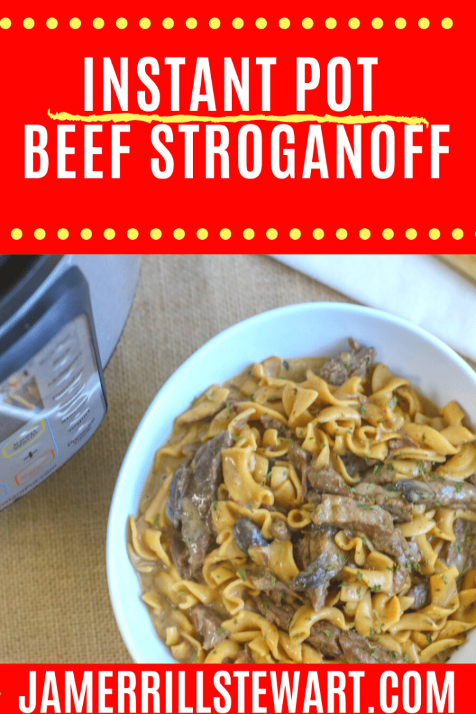 Instant Pot Beef Stroganoff Recipe