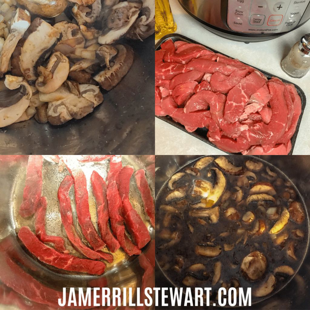 Instant Pot Beef Stroganoff Recipe