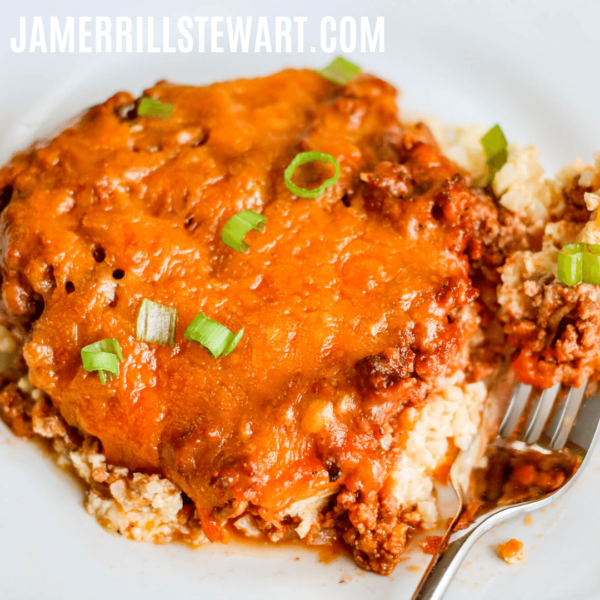 Low Carb Ground Beef Casserole | JamerrillStewart.Com