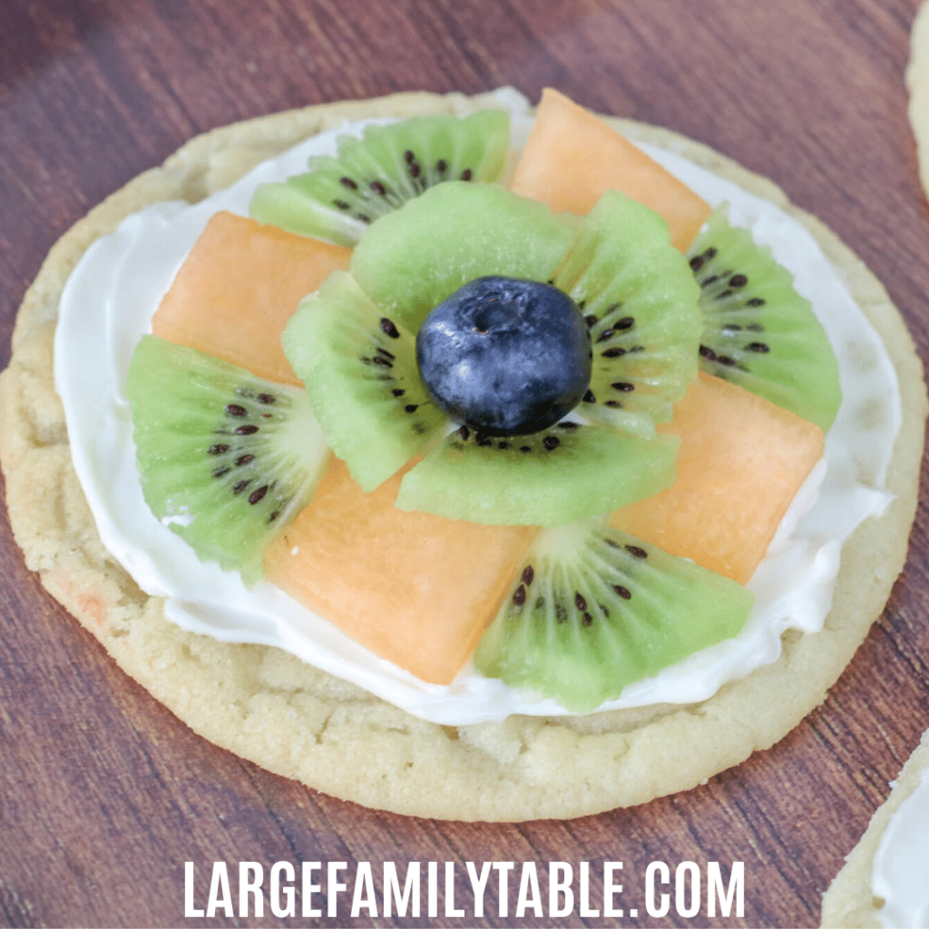 Mini Personalized Fruit Pizzas