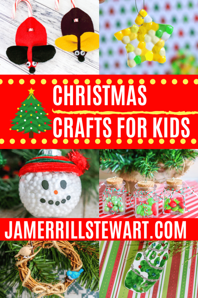 Homemade Christmas Candy Jar Ornaments Craft