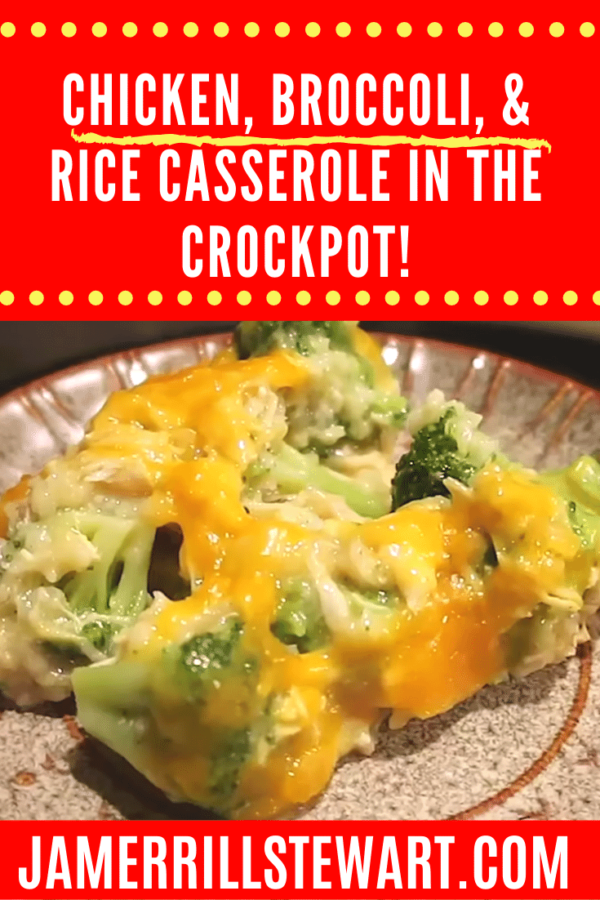 Chicken, Broccoli, & Rice Casserole Crockpot Recipe