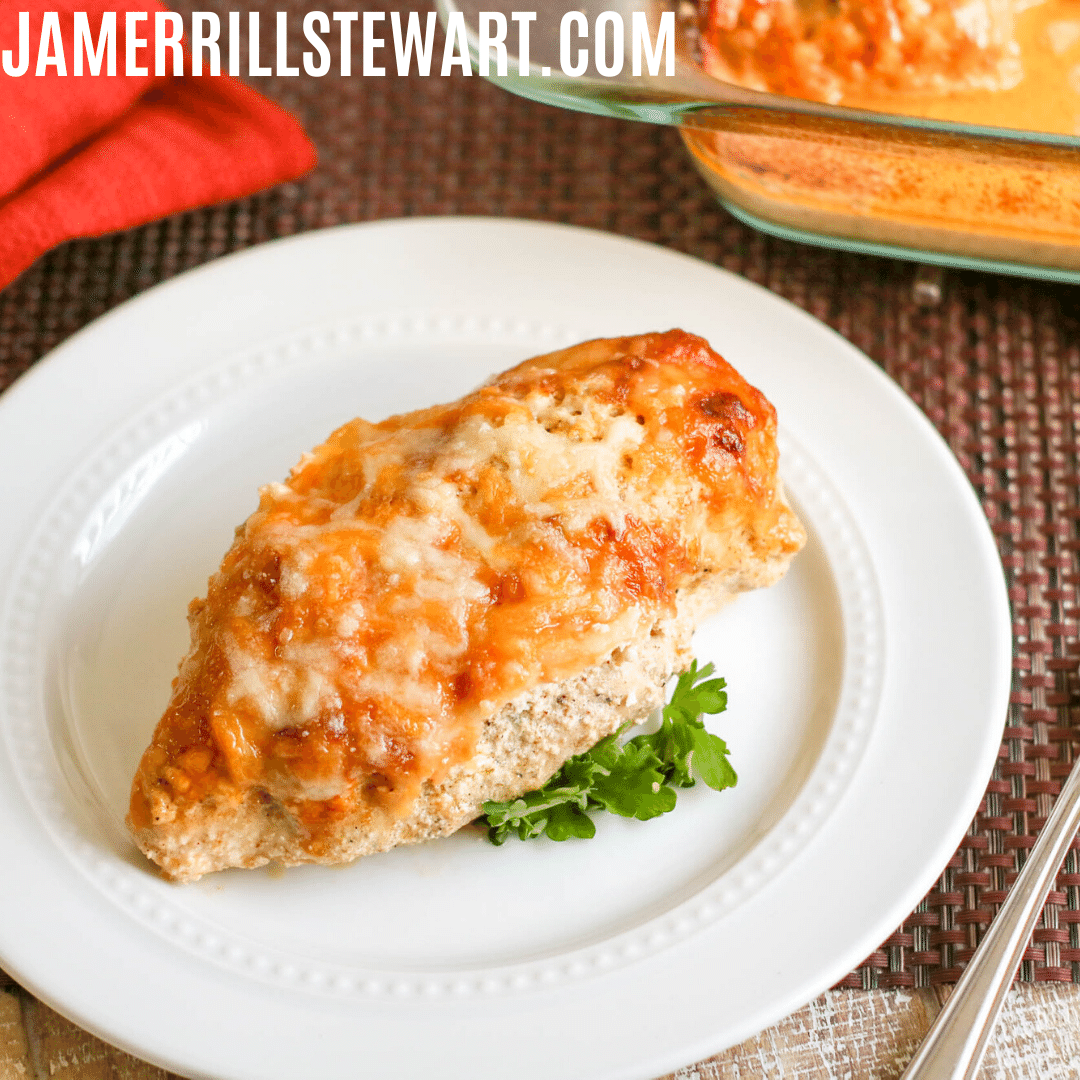 Low Carb Green Chili Chicken Casserole