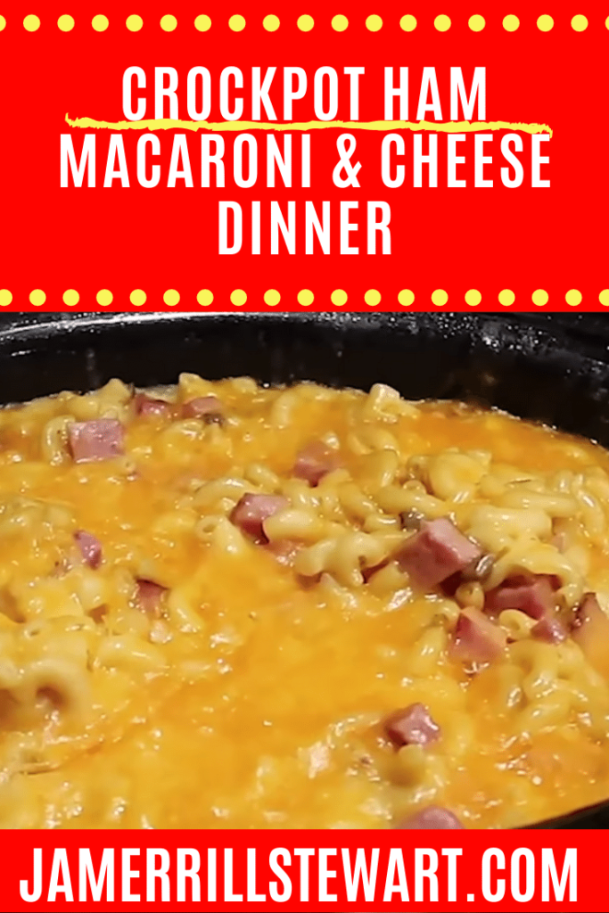 crockpot ham macaroni and cheese