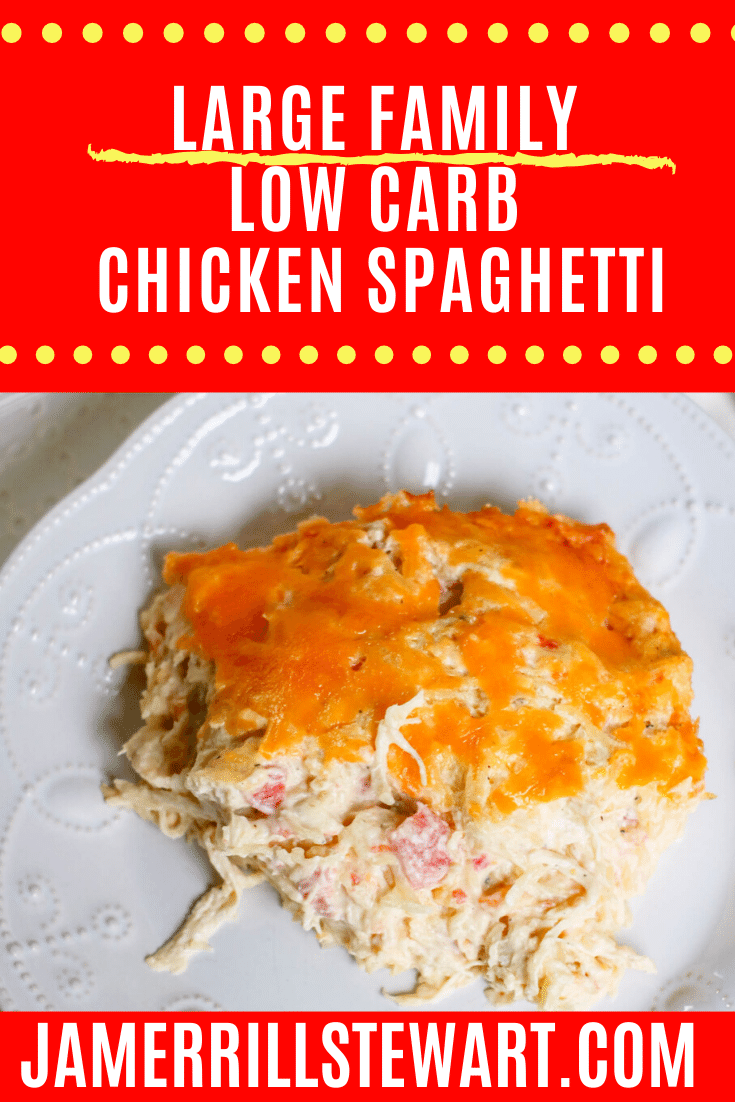 Low Carb Chicken Spaghetti