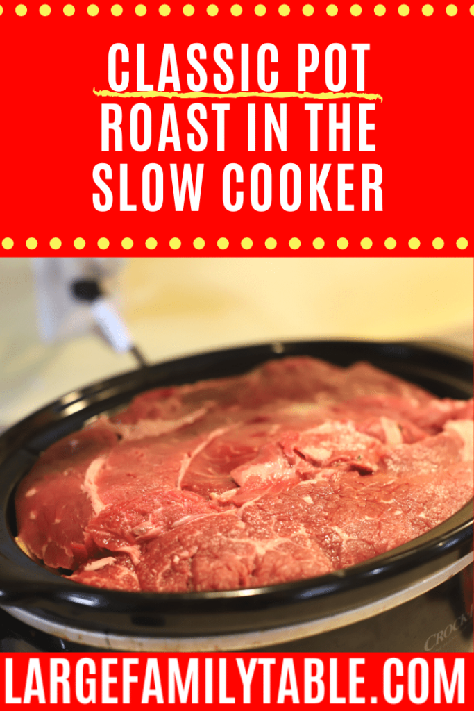 Classic Pot Roast for the Slow Cooker Recipe