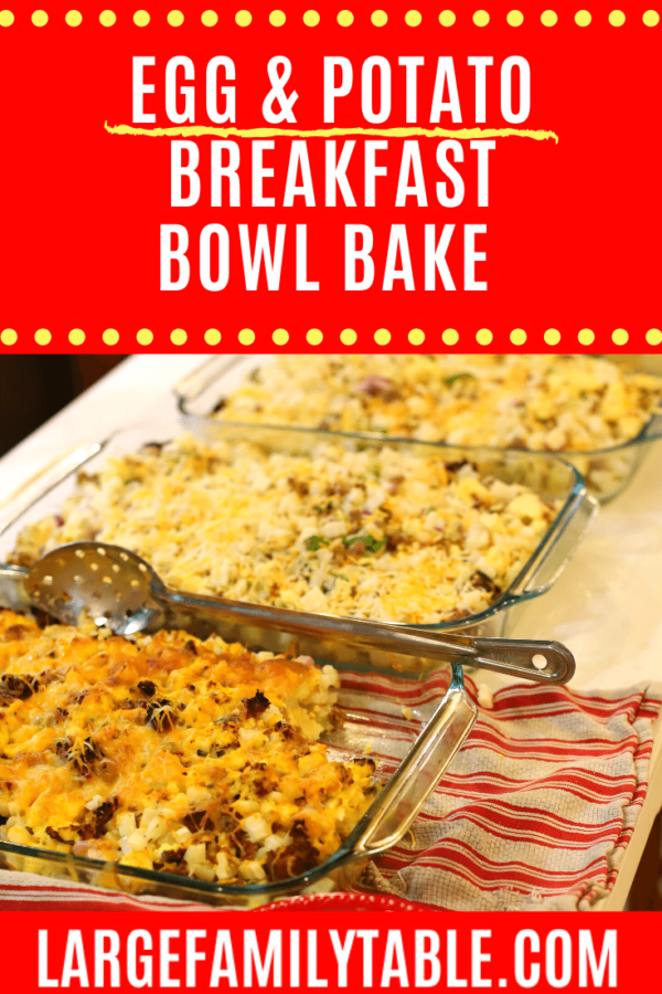 Egg & Potato Breakfast Bowl Bake | JamerrillStewart.Com