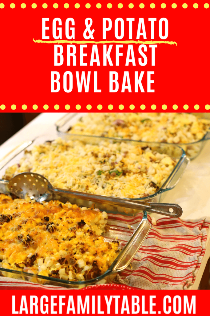 Freezer-Friendly Potato and Egg Breakfast Bowls - Homemade