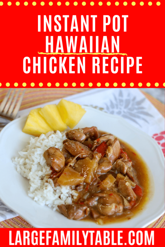 Instant Pot Hawaiian Chicken Recipe