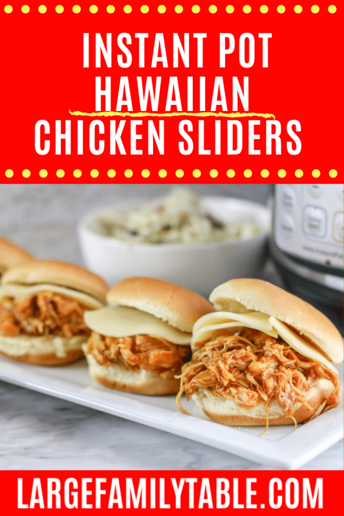 Instant Pot Hawaiian Chicken Sliders Recipe