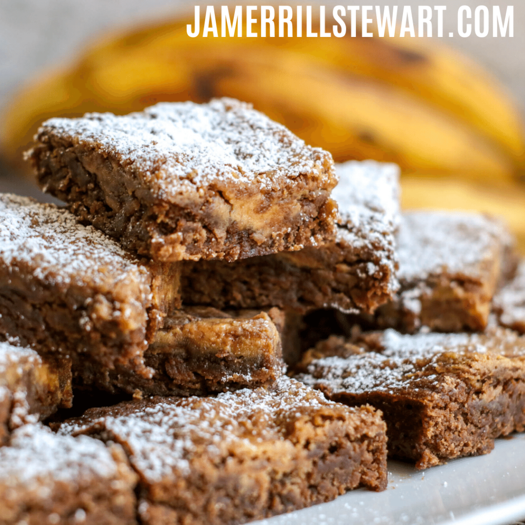 Peanut Butter Banana Brownies - yes, and amen!