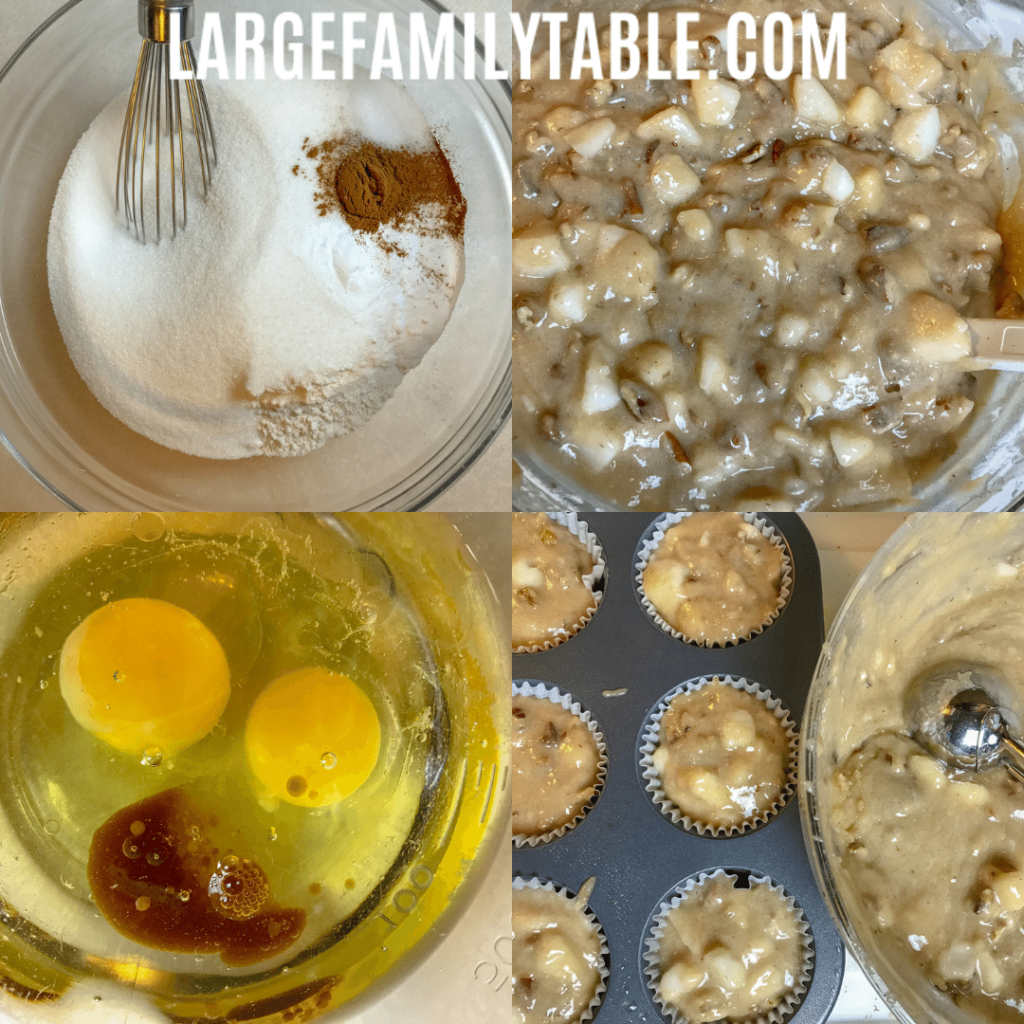 Homemade Pear Pecan Muffins Recipe!