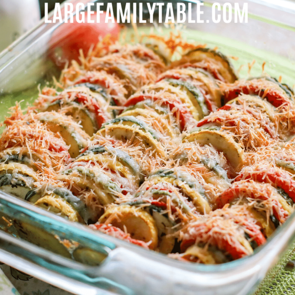 Healthy Squash, Zucchini, and Tomato Bake Recipe