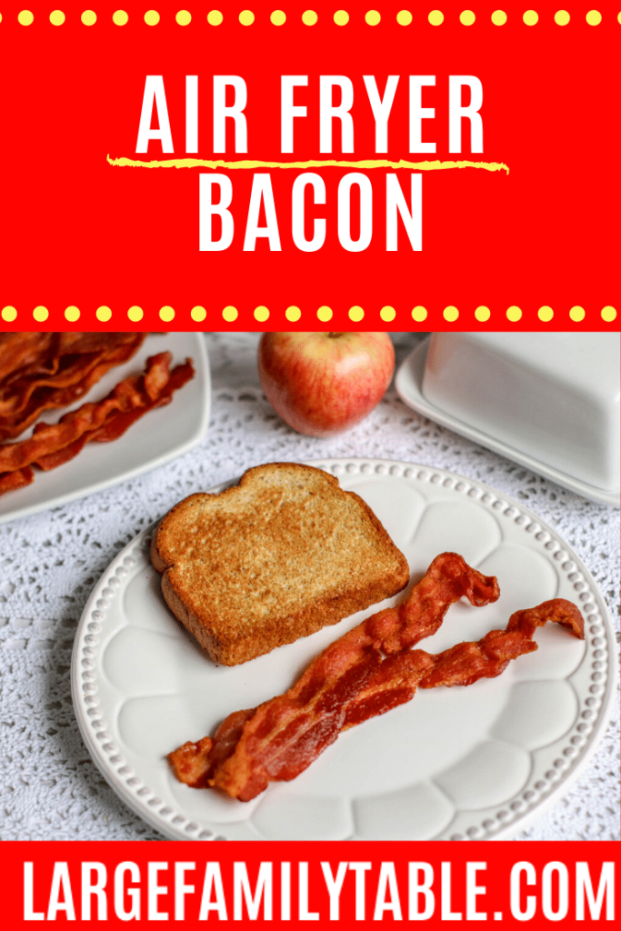 Air Fryer Bacon - yay!