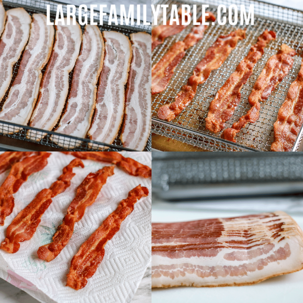 Air Fryer Bacon - yay!