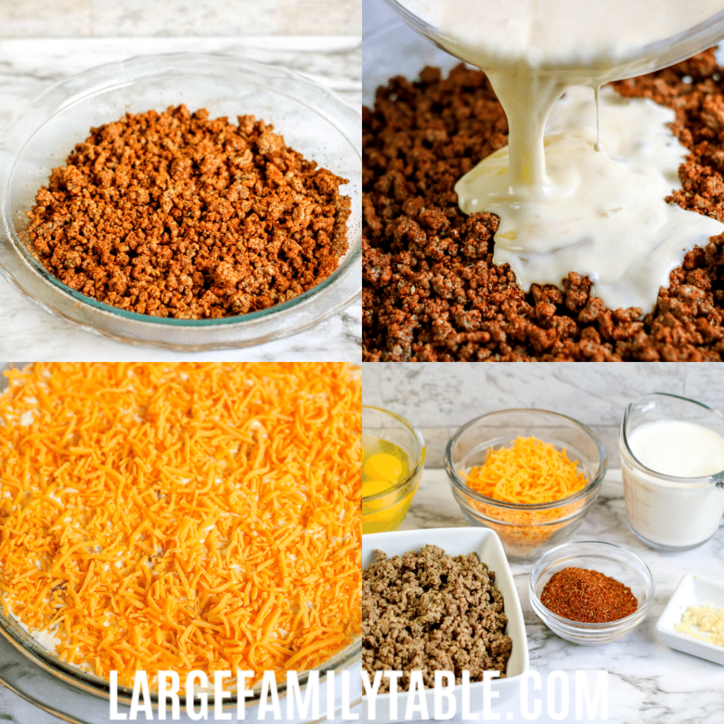 taco pie fillings