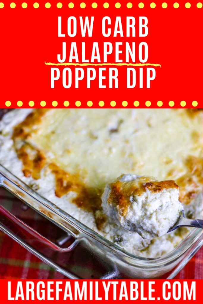 Low Carb Jalapeno Popper Dip