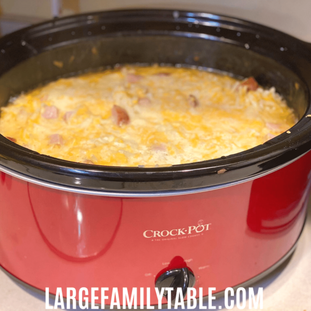 Slow Cooker Hash Brown Casserole