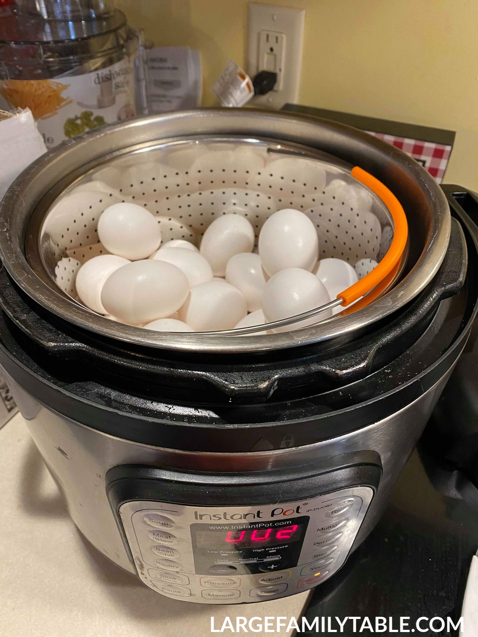 How to Make Hard-Boiled Eggs in the Instant Pot! - Large Family Table