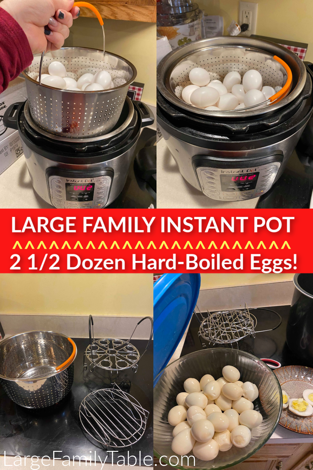 Instant pot steam basket Video, Great for eggs 