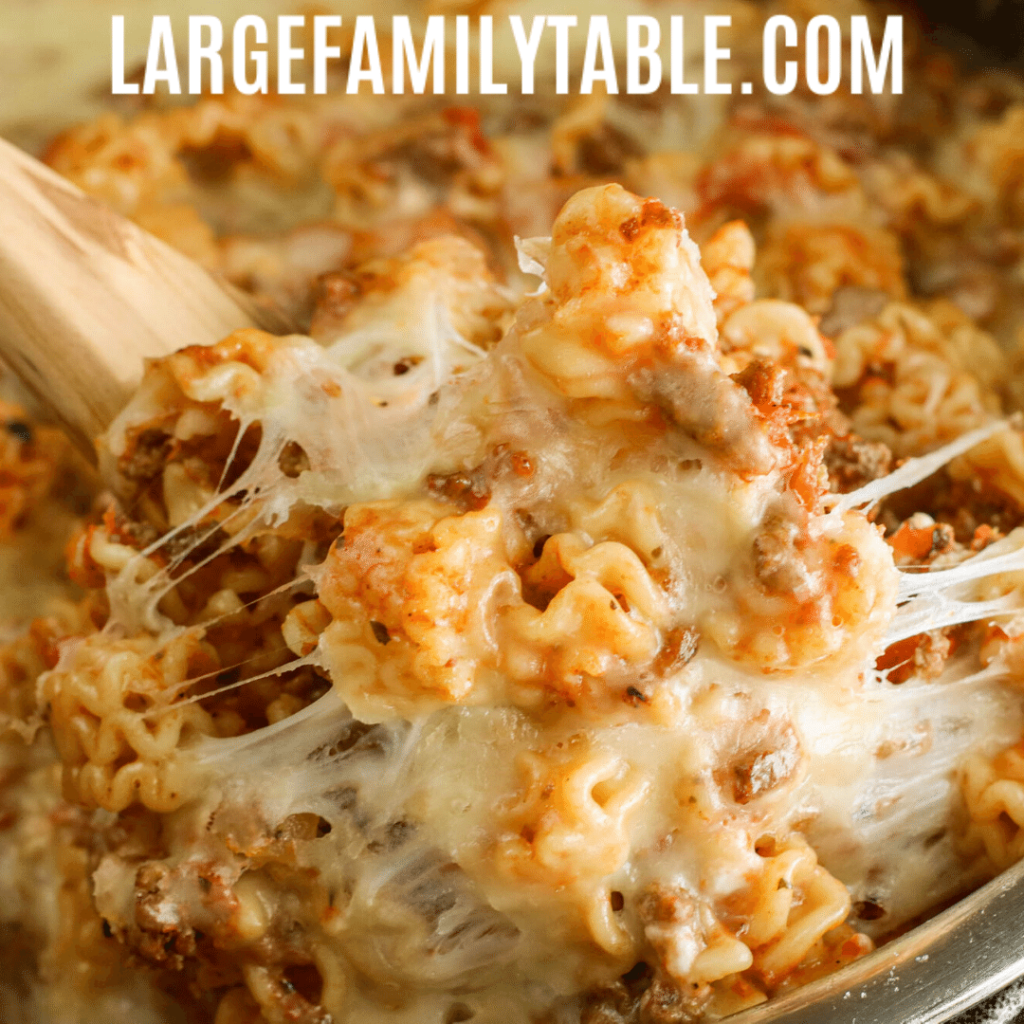 Large Family Instant Pot Lazy Lasagna