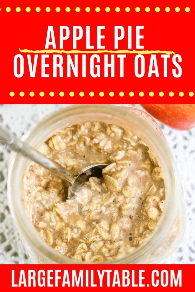 Apple Pie Overnight Oats