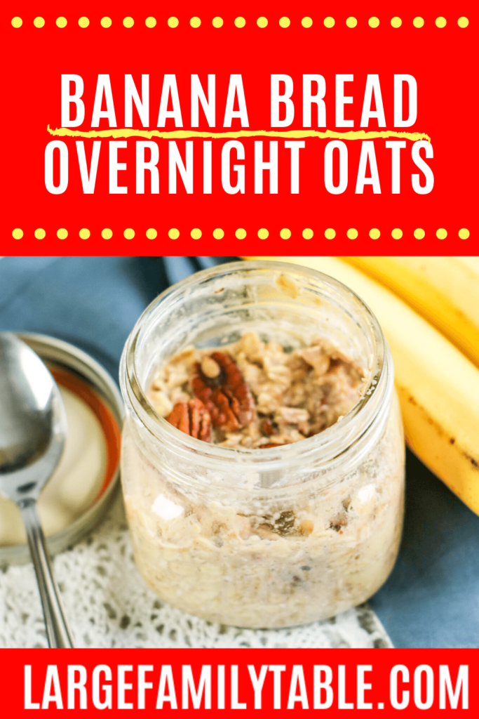 Banana Bread Overnight Oats