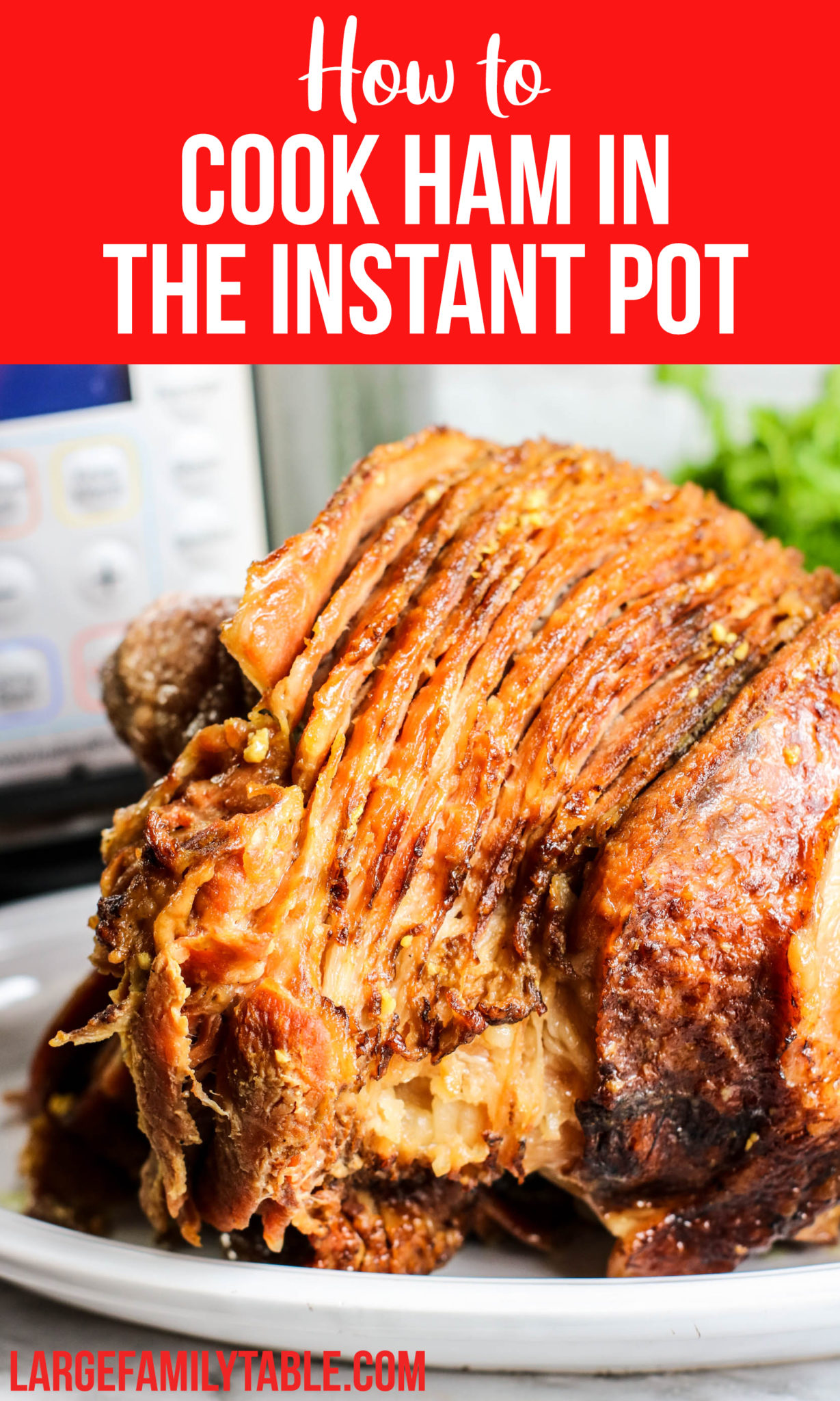 HOW TO COOK HAM IN THE INSTANT POT LARGE FAMILY RECIPES Large