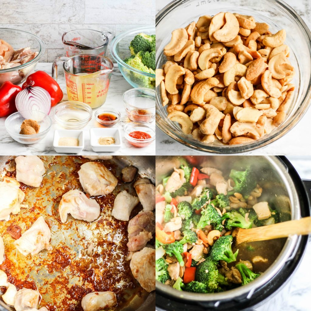 INSTANT POT LOW CARB CASHEW CHICKEN | Low Carb, Dairy Free
