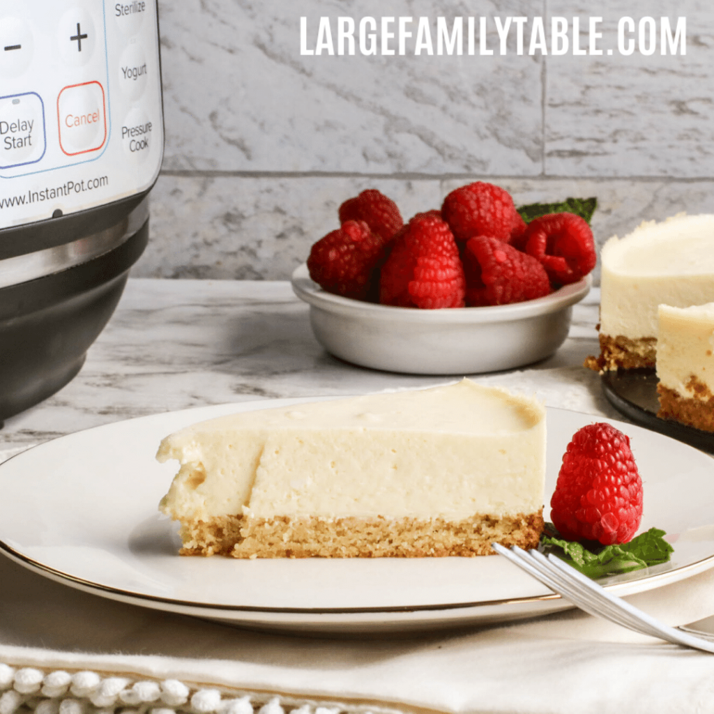 The ULTIMATE LOW CARB INSTANT POT CHEESECAKE!