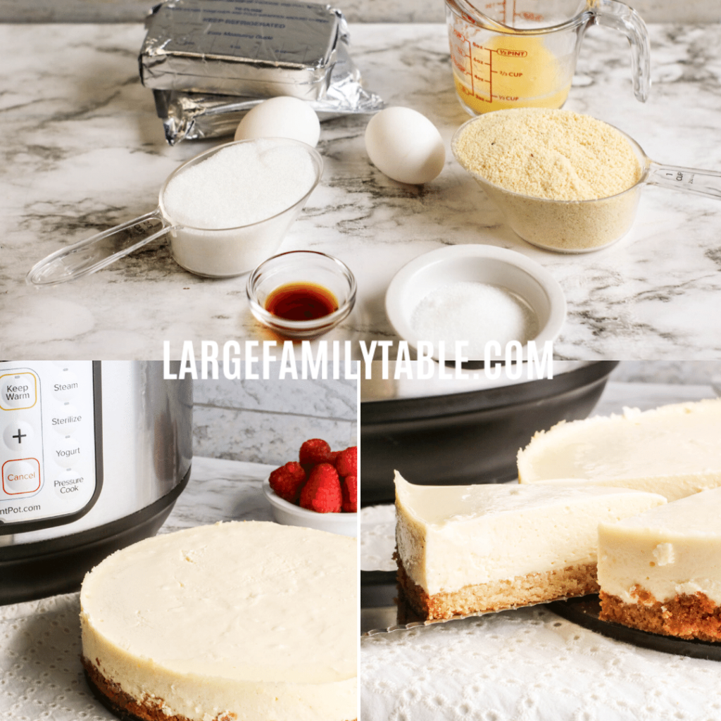 The ULTIMATE LOW CARB INSTANT POT CHEESECAKE!