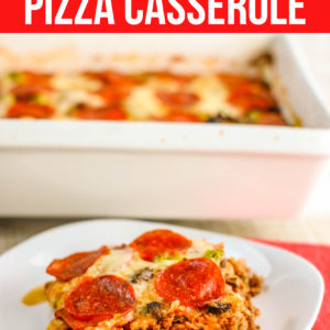 Low Carb Pizza Casserole