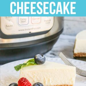 The Best Instant Pot Cheesecake
