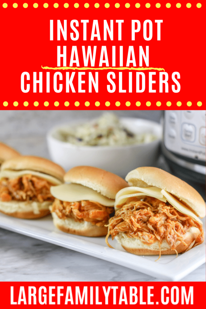 Hawaiian Chicken Sliders