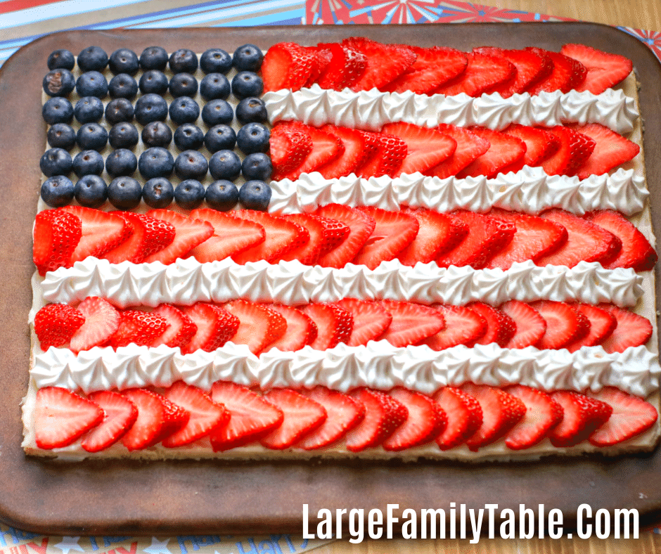 flag dessert