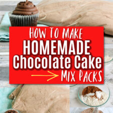 How to Make Homemade Chocolate Cake Mix Packs!-image