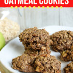 Apple Pie Oatmeal Breakfast Cookies