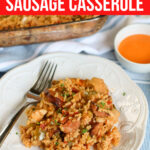 Cajun Chicken and Sausage Casserole