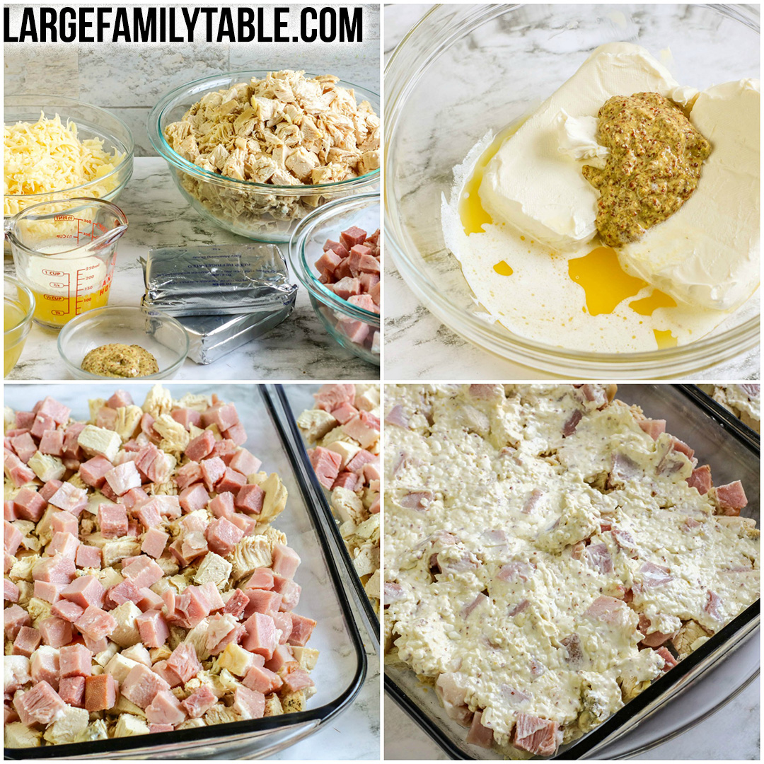 Low Carb Chicken Cordon Bleu Casserole | Large Family Dinner Ideas ...