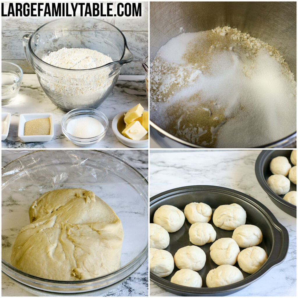 Classic Dinner Rolls | Baking for a Large Family Meal