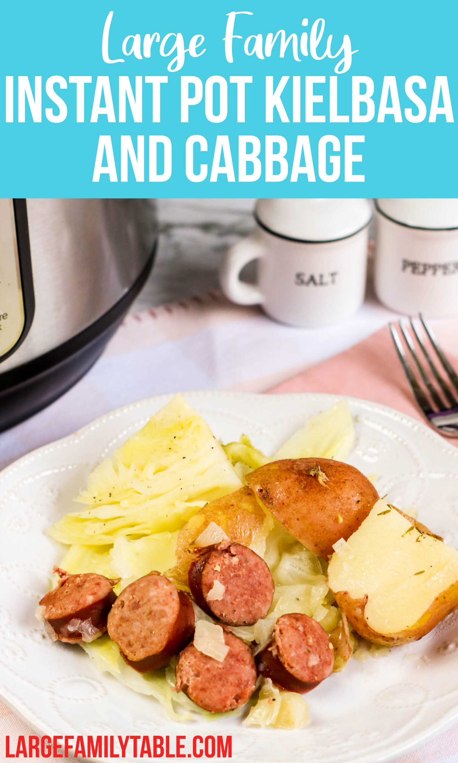 Cabbage potatoes and best sale sausage in instant pot