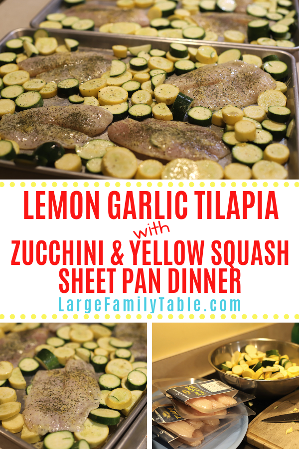 Lemon Garlic Tilapia