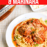 Large Family Meatballs and Marinara Recipe