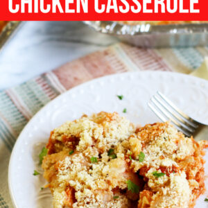 Large Family Low Carb Parmesan Chicken Casserole
