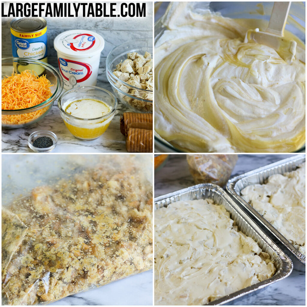 Poppyseed Chicken Casserole | Large Family Dinner Ideas