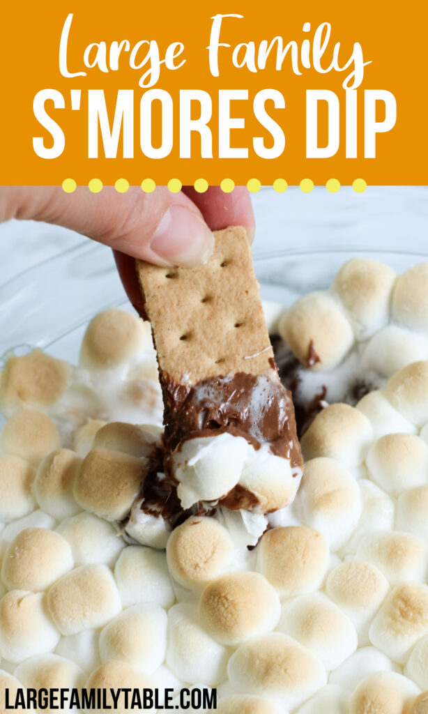 S'Mores Dip | Large Family Desserts