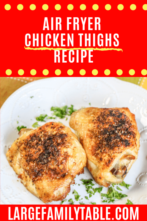 BIG LIST of Large Family Make-Ahead Chicken Dinners! - Large Family Table