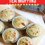Almond Poppyseed Tea Muffins